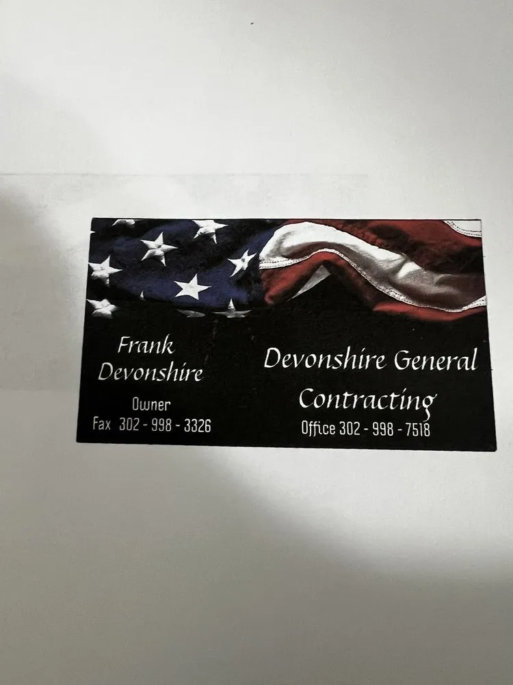 Slide of Frank J. Devonshire General Contracting