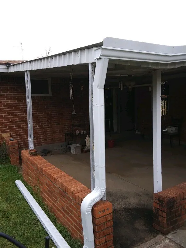 Slide of Frank Phillips Seamless Gutters