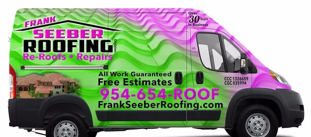 Slide of Frank Seeber Roofing