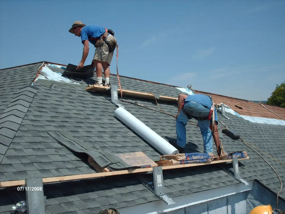 Slide of Frank Stevens & Sons Roofing