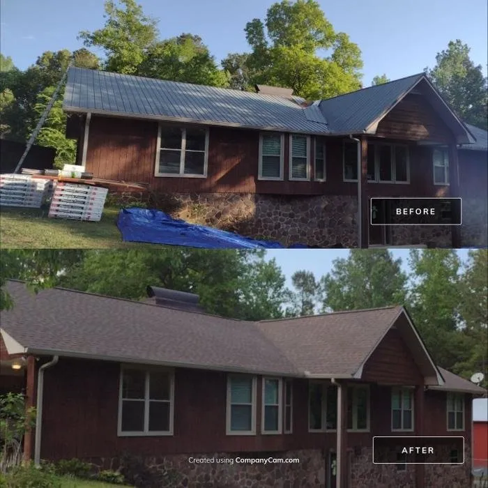 Slide of Frank's Roofing