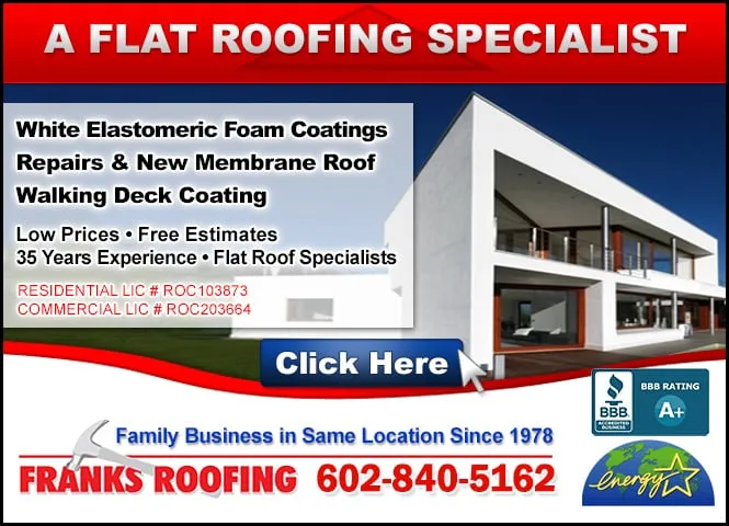 Slide of Frank's Roofing Service