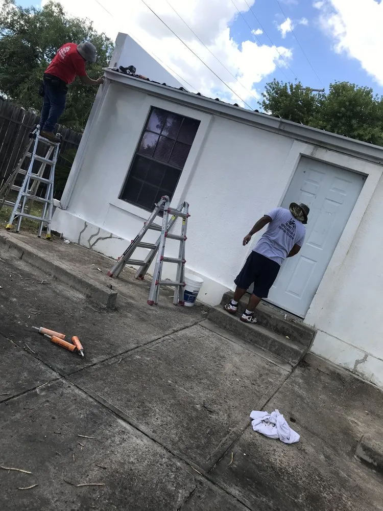 Slide of Franky’s roofing and remodeling