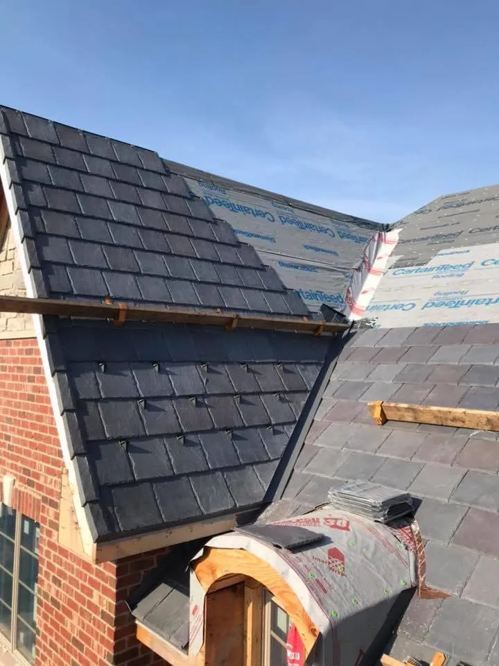 Slide of Franos Roofing