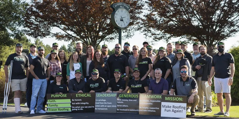 Slide of Fraser Roofing