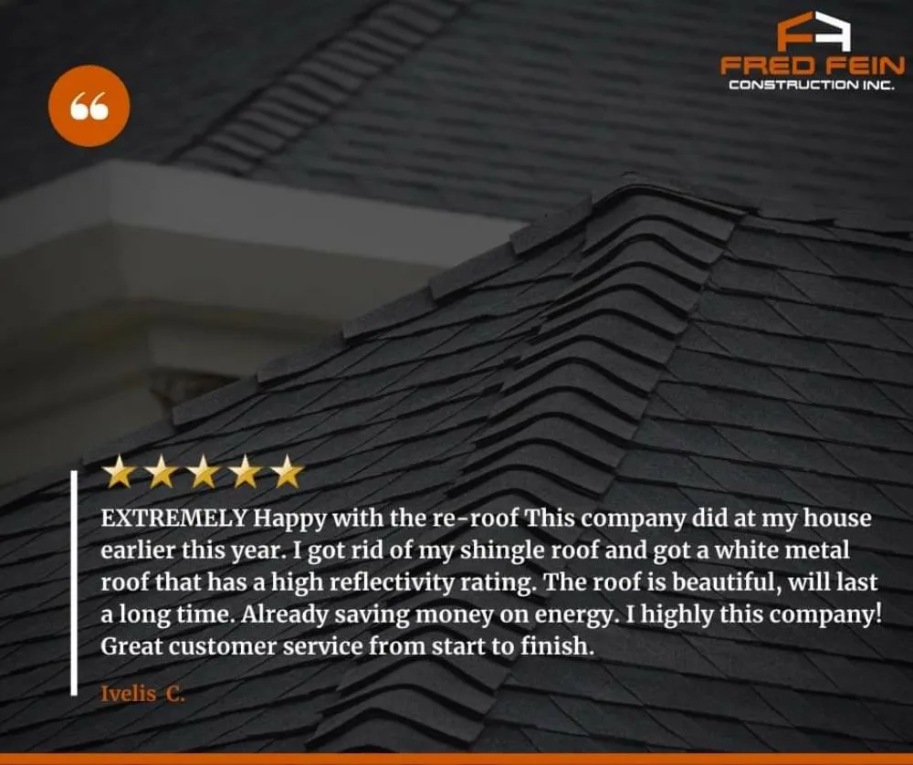 Slide of Fred Fein Roofing & Construction