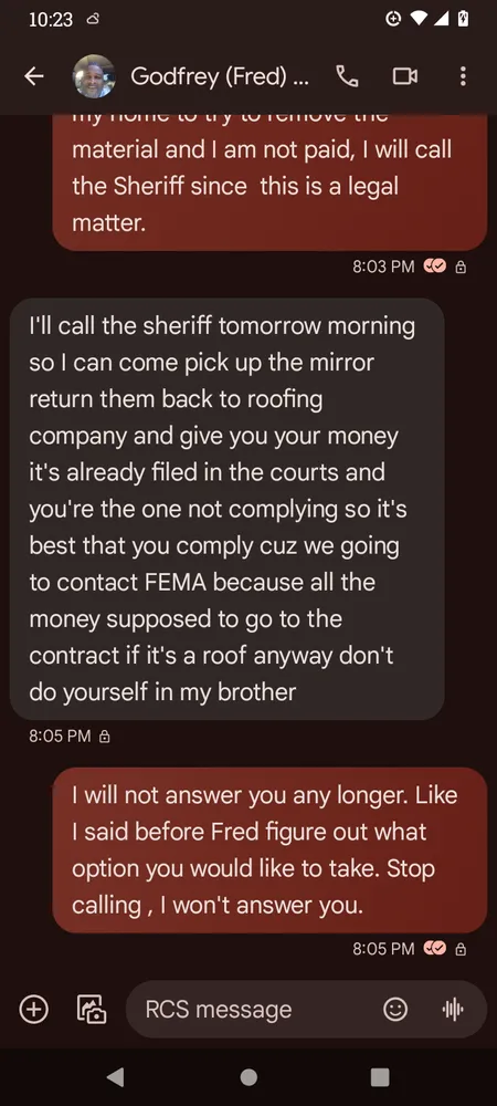 Slide of Fred Godfrey