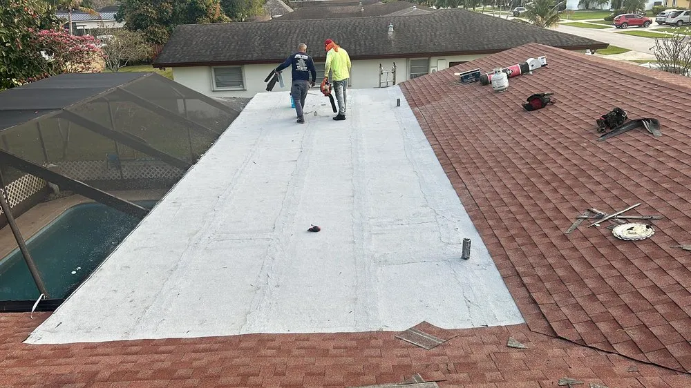 Slide of Fred Roofing Service