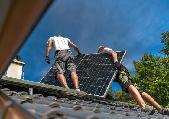 Slide of Freddy's Roofing