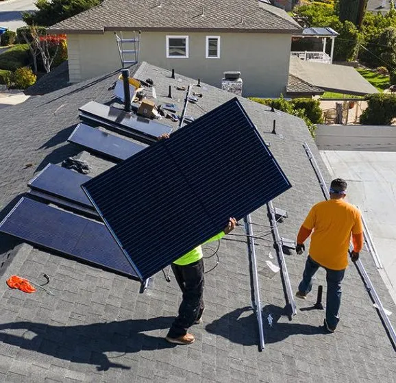 Slide of Freddy's Roofing