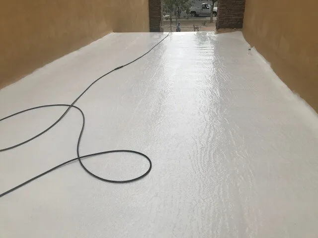 Slide of Freddy's Roofing