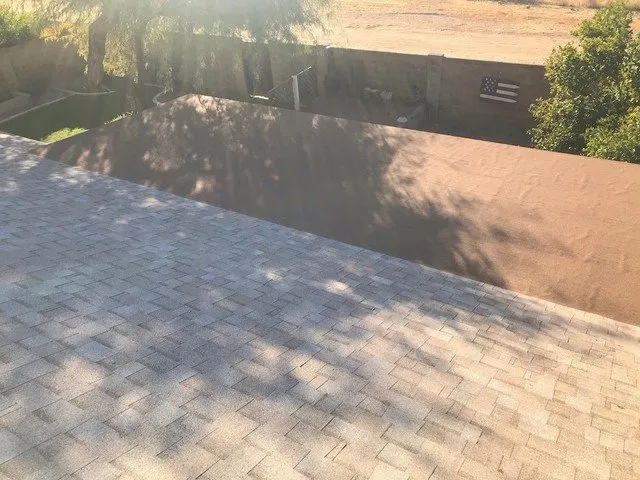 Slide of Freddy's Roofing