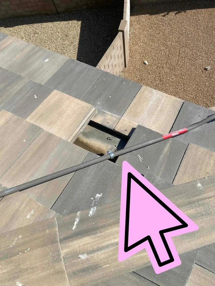 Slide of Freddy's Roofing