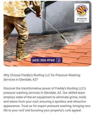 Freddy's Roofing Logo