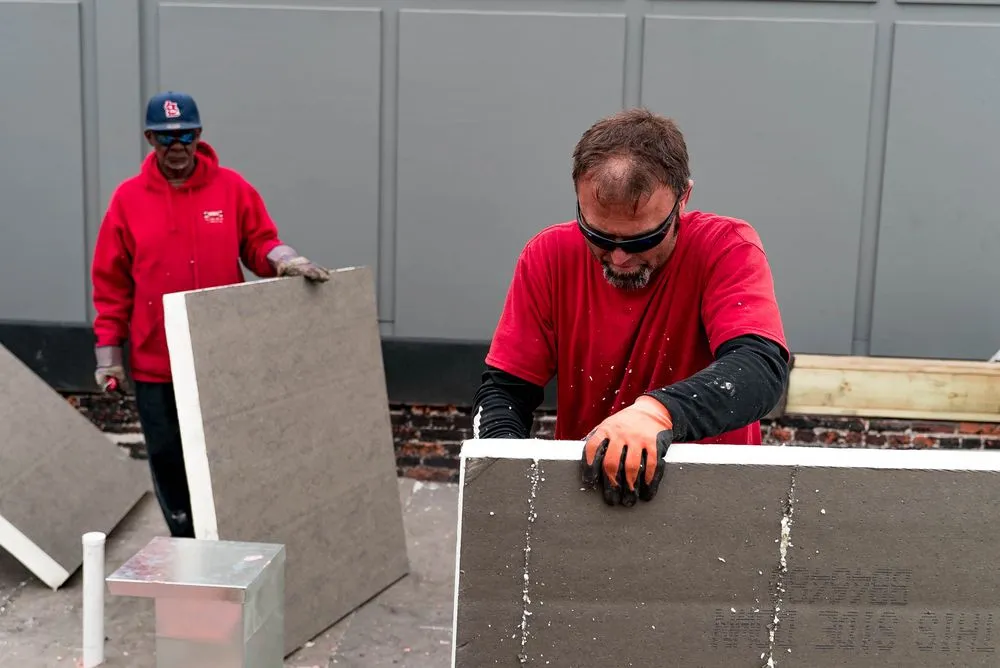 Emergency roof replacement in St. Louis, MO by Frederic Roofing Company