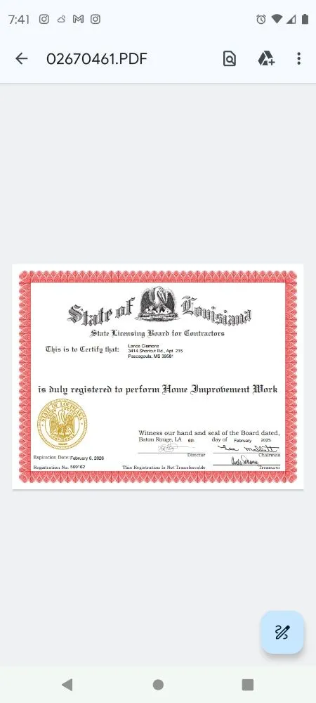 Slide of Free Lance Home improvements