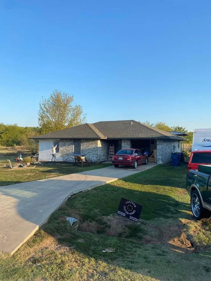 Trusted flat roof repair experts serving Valley View, TX - Freedom Custom Homes
