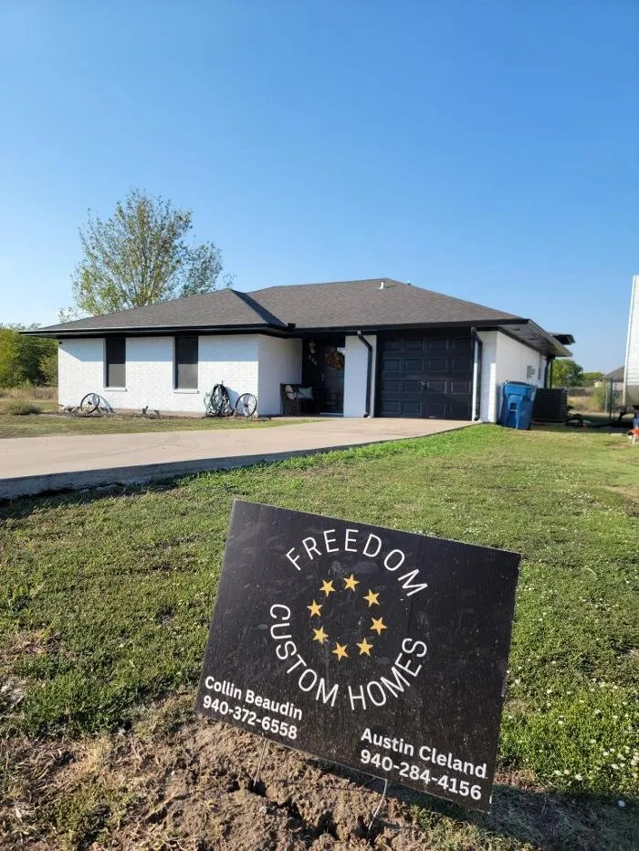 Professional metal roofing installation same-day service in Valley View, TX by Freedom Custom Homes