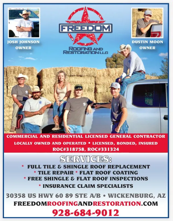 Slide of Freedom Roofing & Restoration