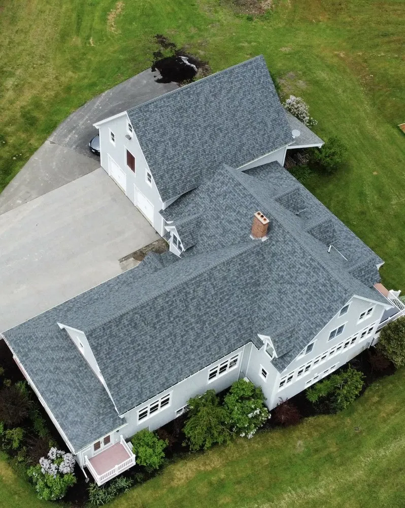 Slide of Freedom Roofing Maine