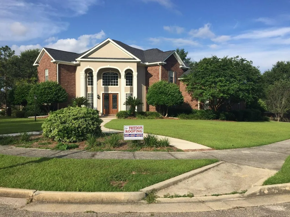 Slide of Freedom Roofing