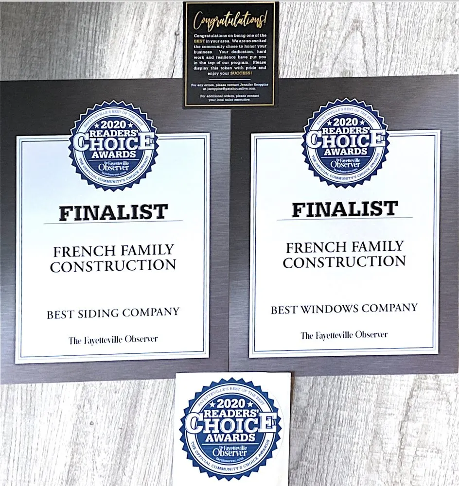 Slide of French Family Construction