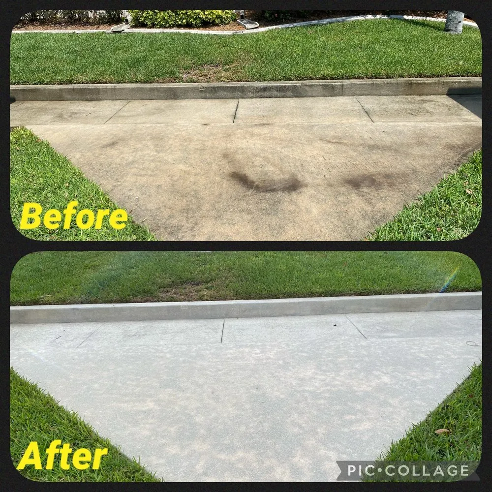 Slide of Fresh Finish Pressure Washing