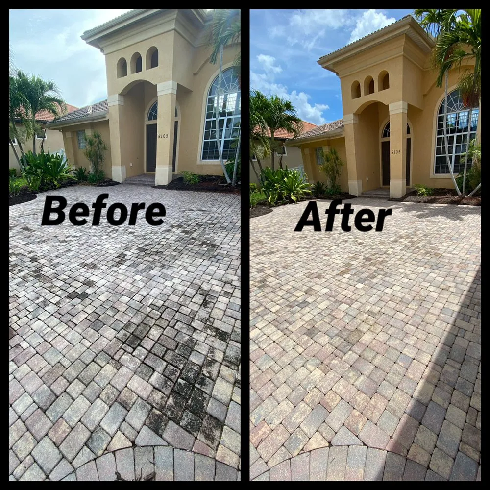 Slide of Fresh Finish Pressure Washing