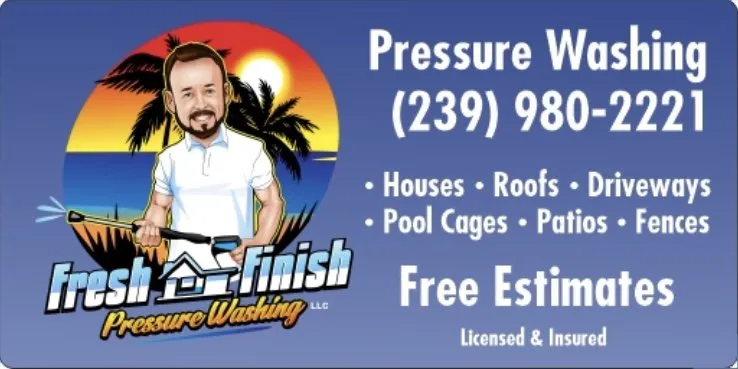 Slide of Fresh Finish Pressure Washing