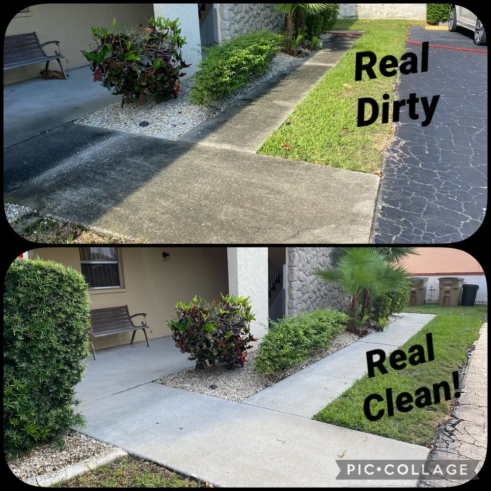 Slide of Fresh Finish Pressure Washing