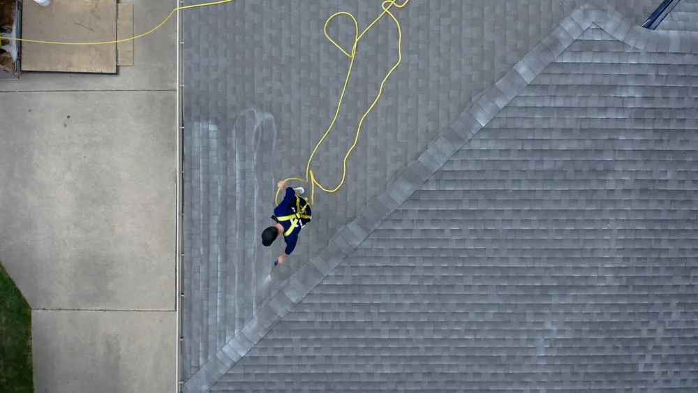 Slide of Fresh Roof of Columbus