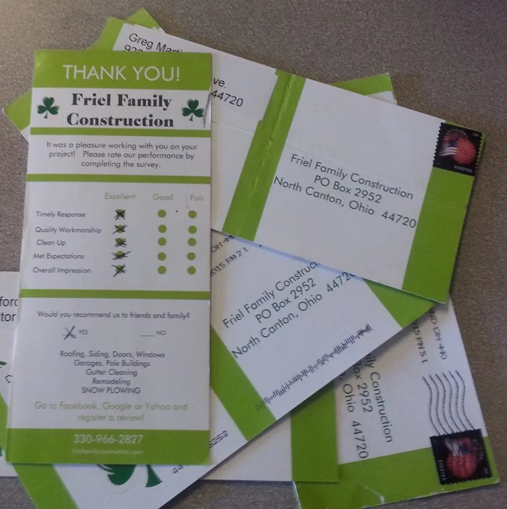 Slide of Friel Family Construction