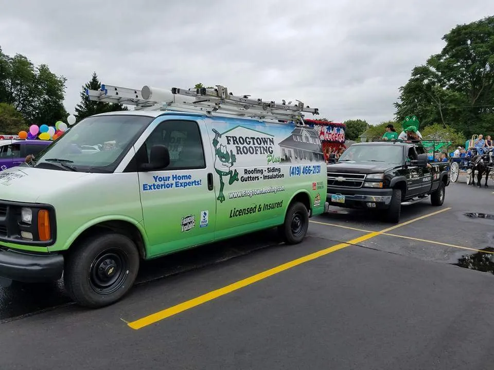 Slide of Frogtown Roofing Plus