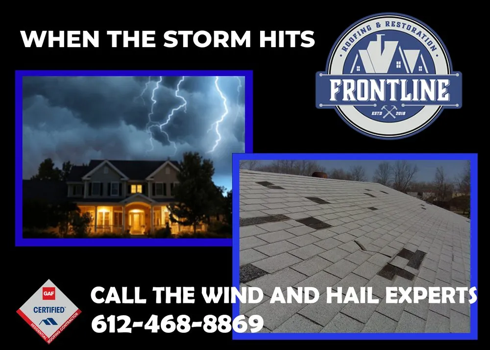 Slide of Frontline Roofing & Restoration