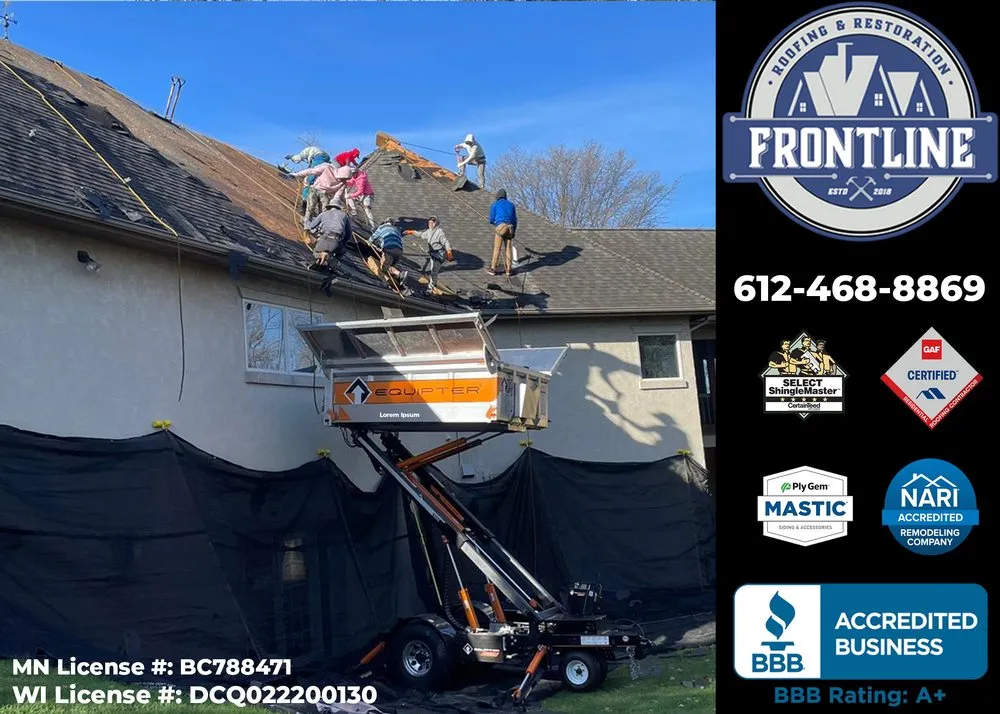 Slide of Frontline Roofing & Restoration