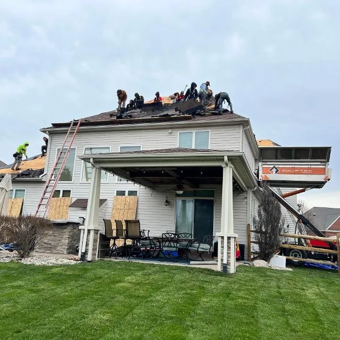 Slide of Frontline Roofing