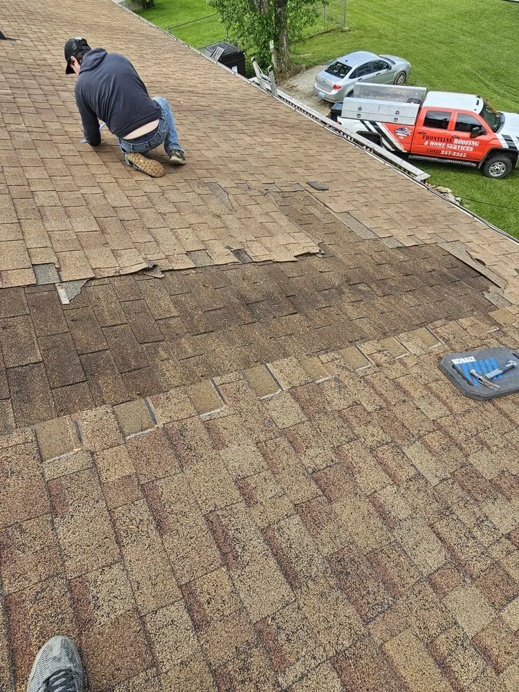 Slide of Frontline Roofing