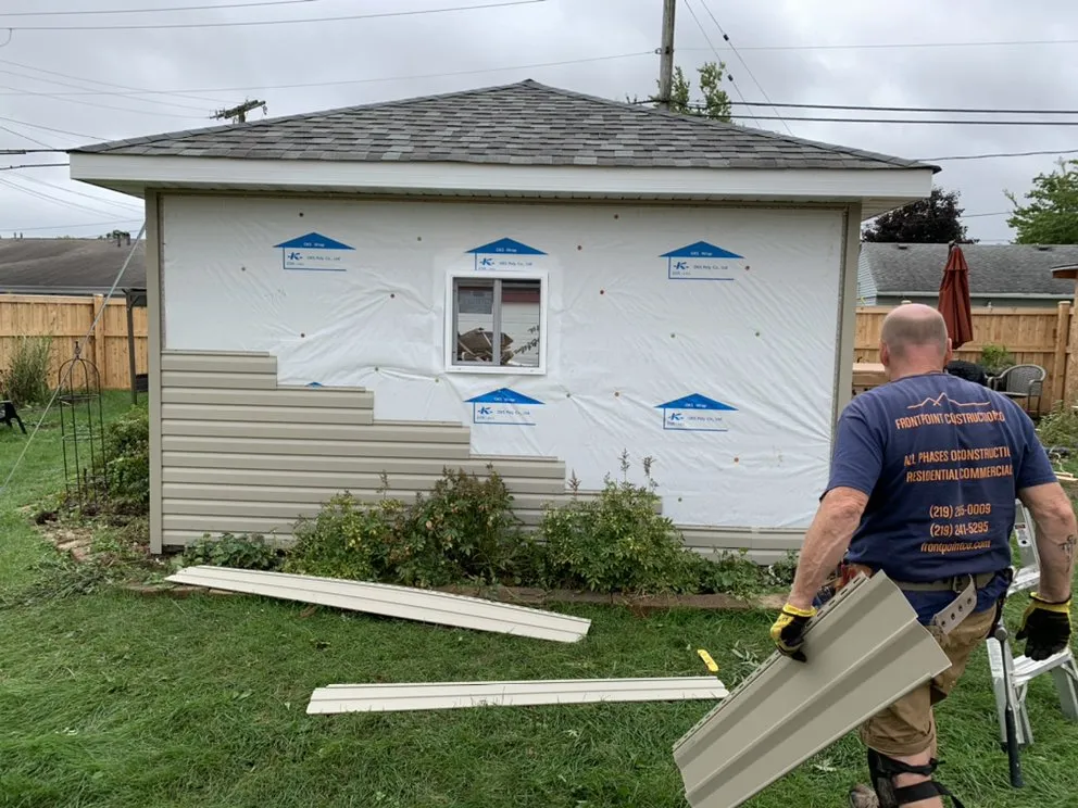 Slide of Frontpoint Construction