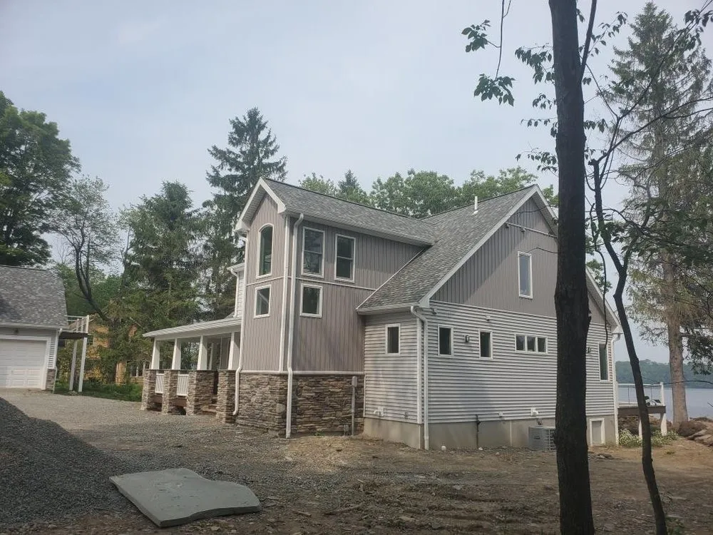 Reliable metal roofing installation for homes in Brackney, PA by Fruehan & Sons Construction