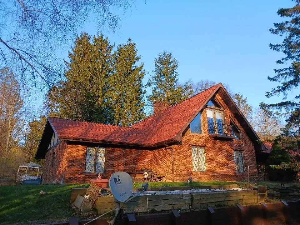 Professional residential roofing service in Brackney, PA by Fruehan & Sons Construction