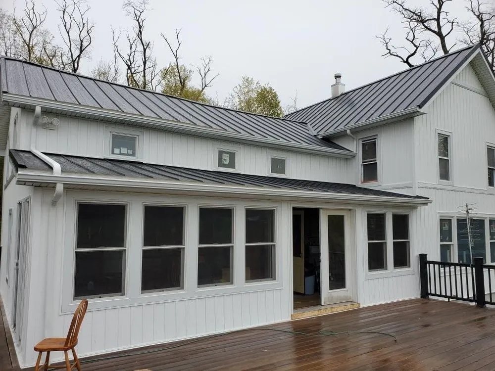 Emergency roof replacement in Brackney, PA by Fruehan & Sons Construction