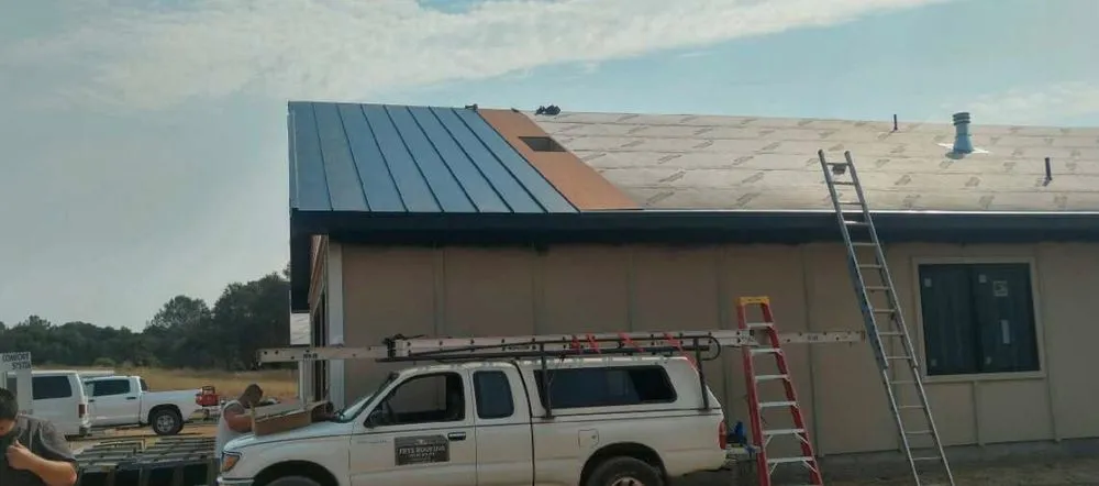 Slide of Frye Roofing