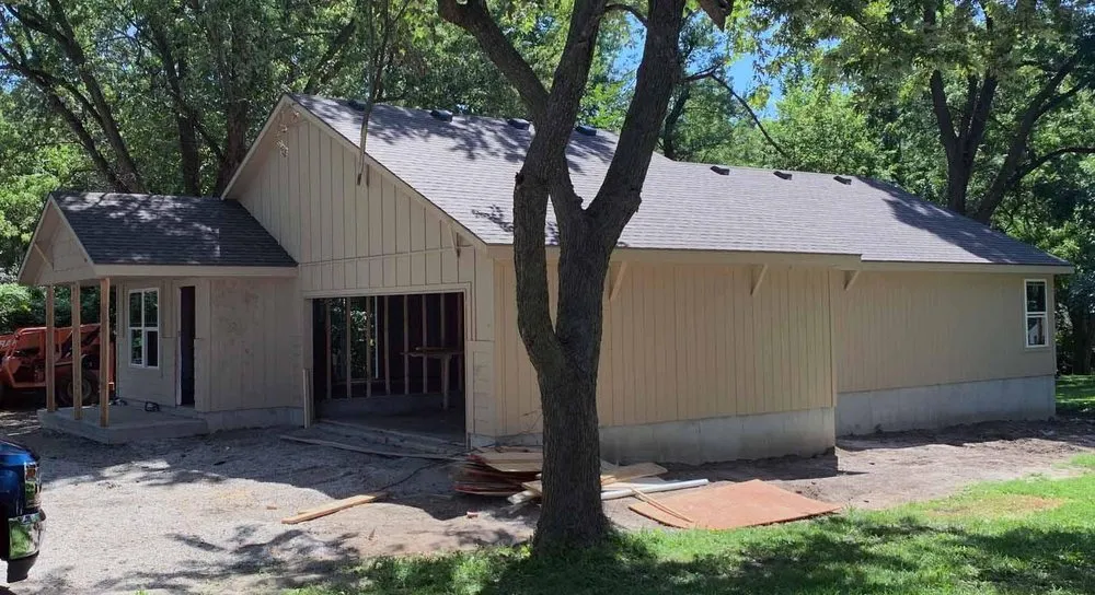 Slide of Fry's Roofing