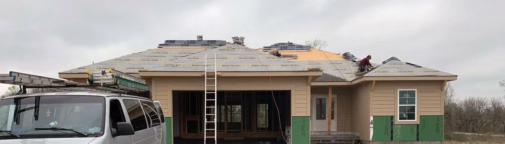 Slide of Fry's Roofing