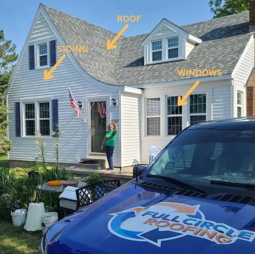 Slide of Full Circle Roofing