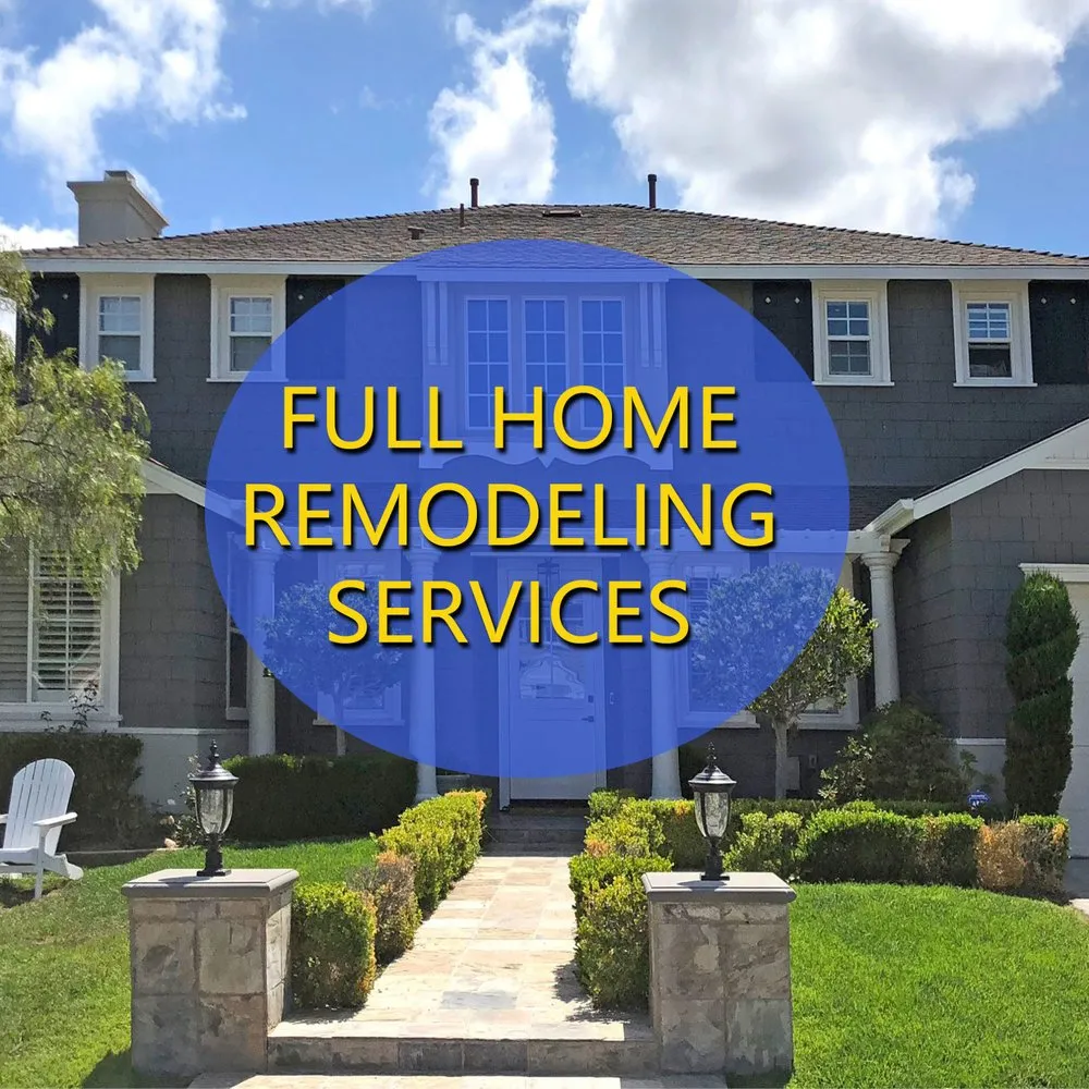 Slide of Full Home Remodeling Services