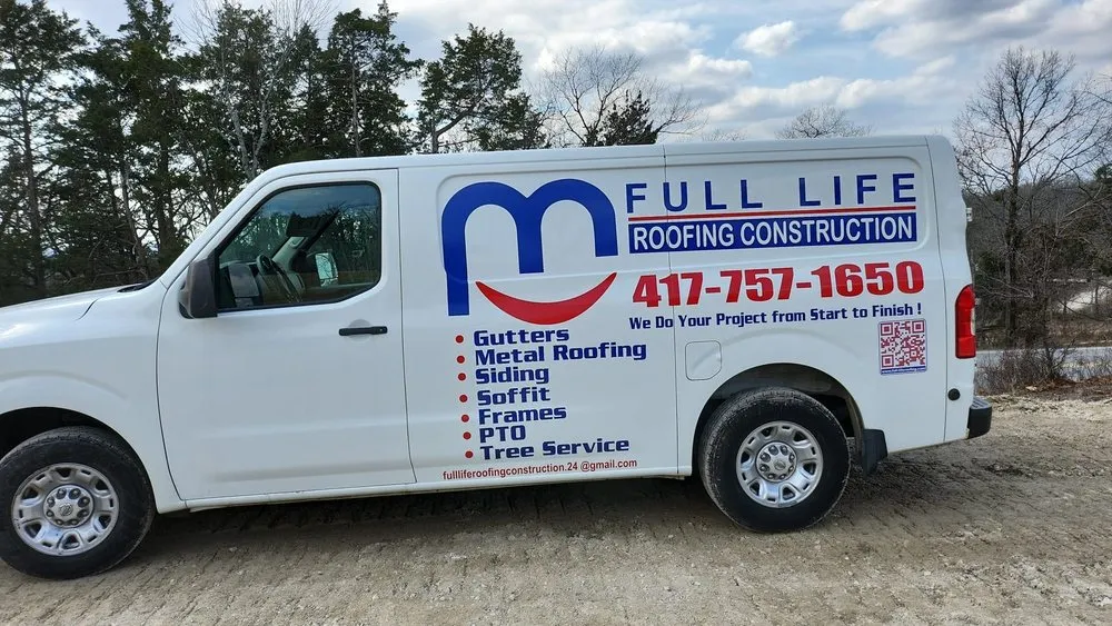 Slide of Full Life Roofing Construction