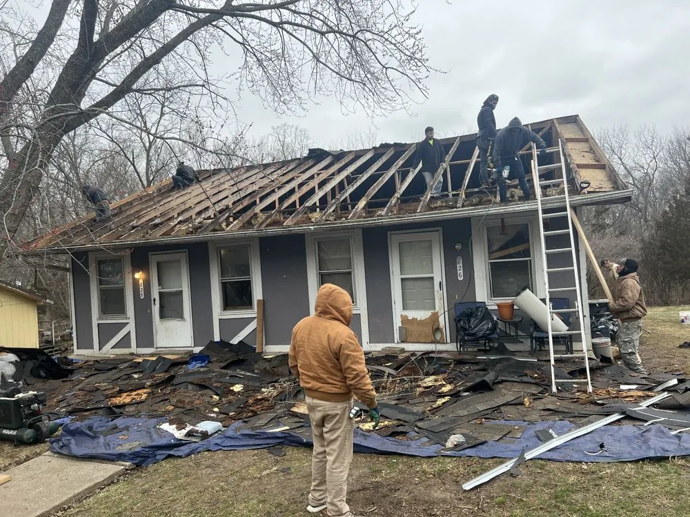 Slide of Full Roof Replacement