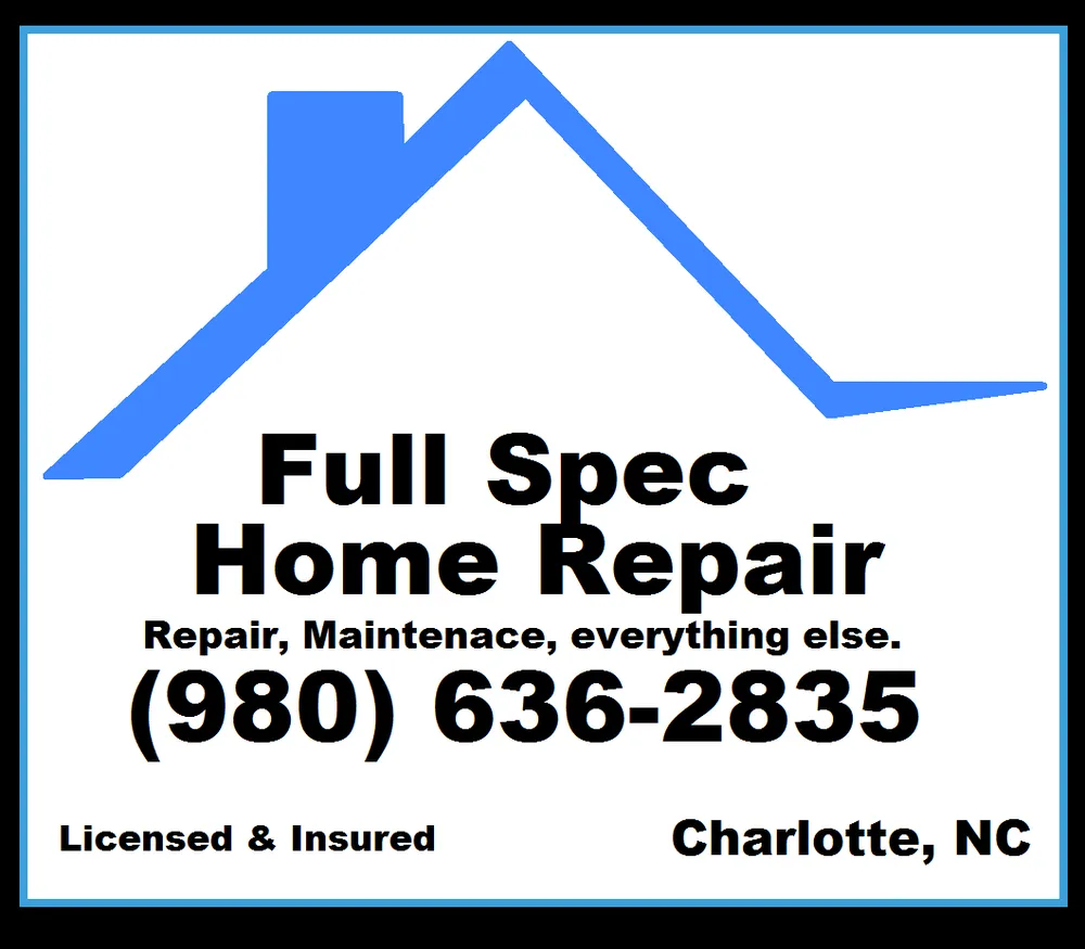 Slide of Full Spec Home Repair