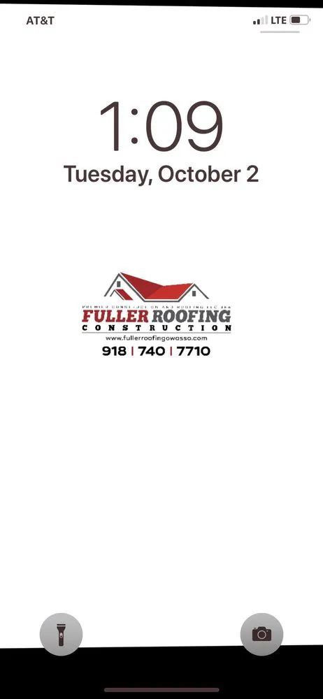 Slide of Fuller Roofing